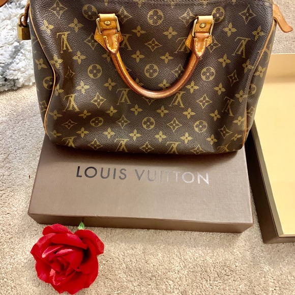 Louis Vuitton Speedy 35 hand bag ❤️100% Authentic - Picture 3 of 7